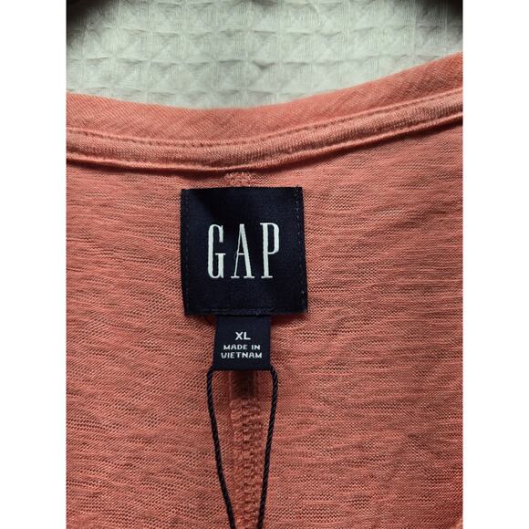 Gap Tshirt Womens Size XL Long Sleeve Scoop Neck - Picture 2 of 6